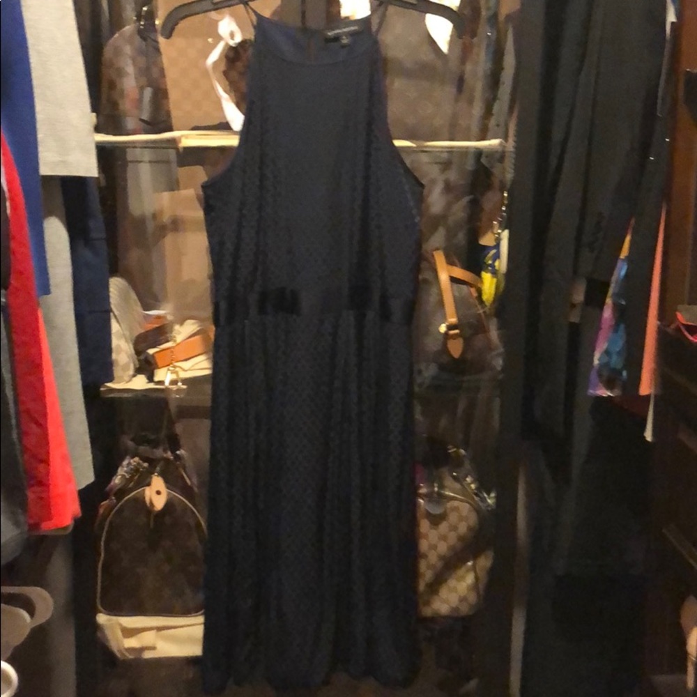 Navy blue dress